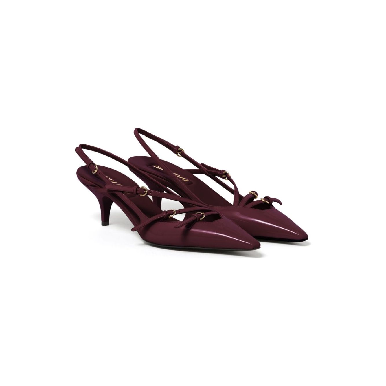Escarpins Miu Miu à boucle