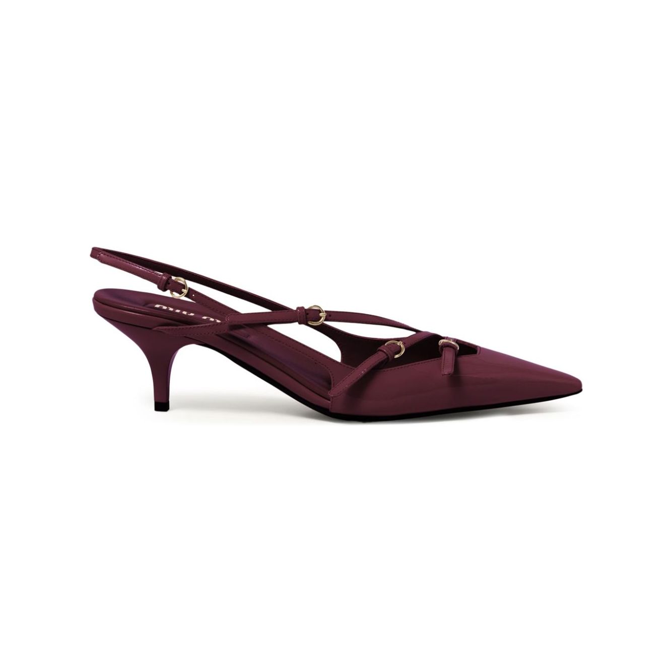 Escarpins Miu Miu à boucle