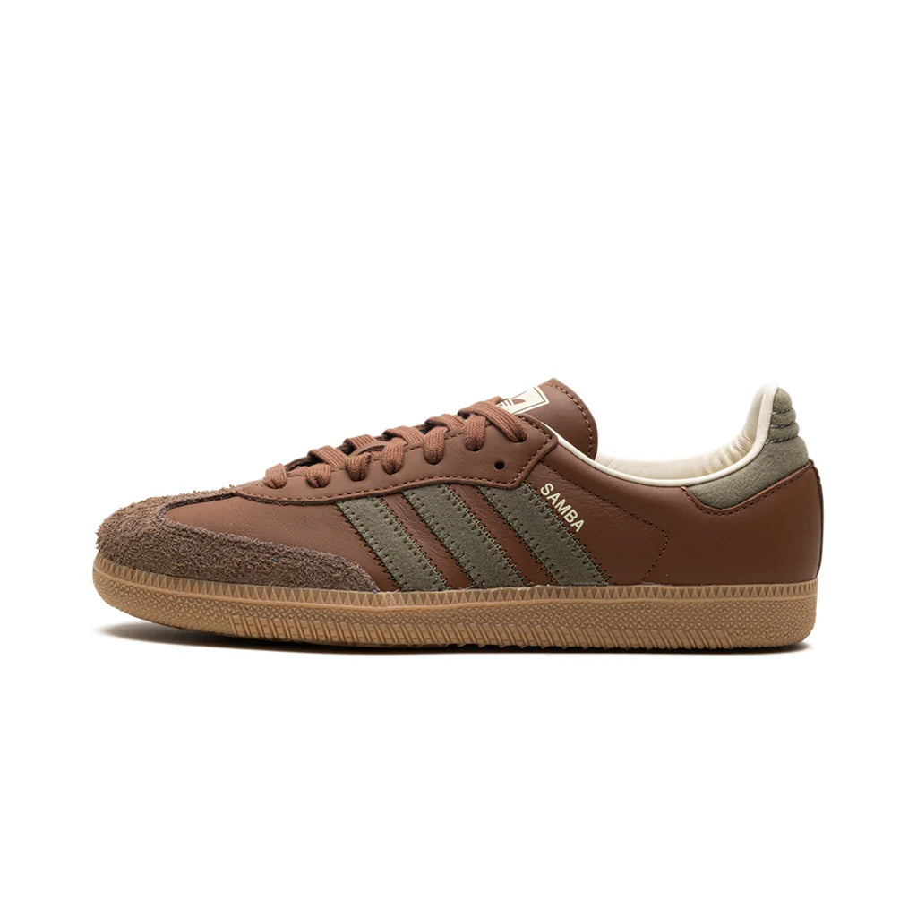Adidas Samba "Brown Olive Strata"