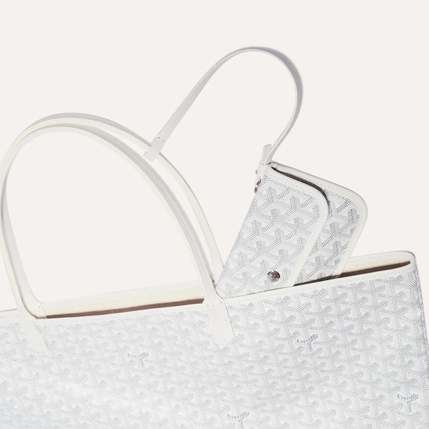 Sac Goyard Saint Louis - Blanc