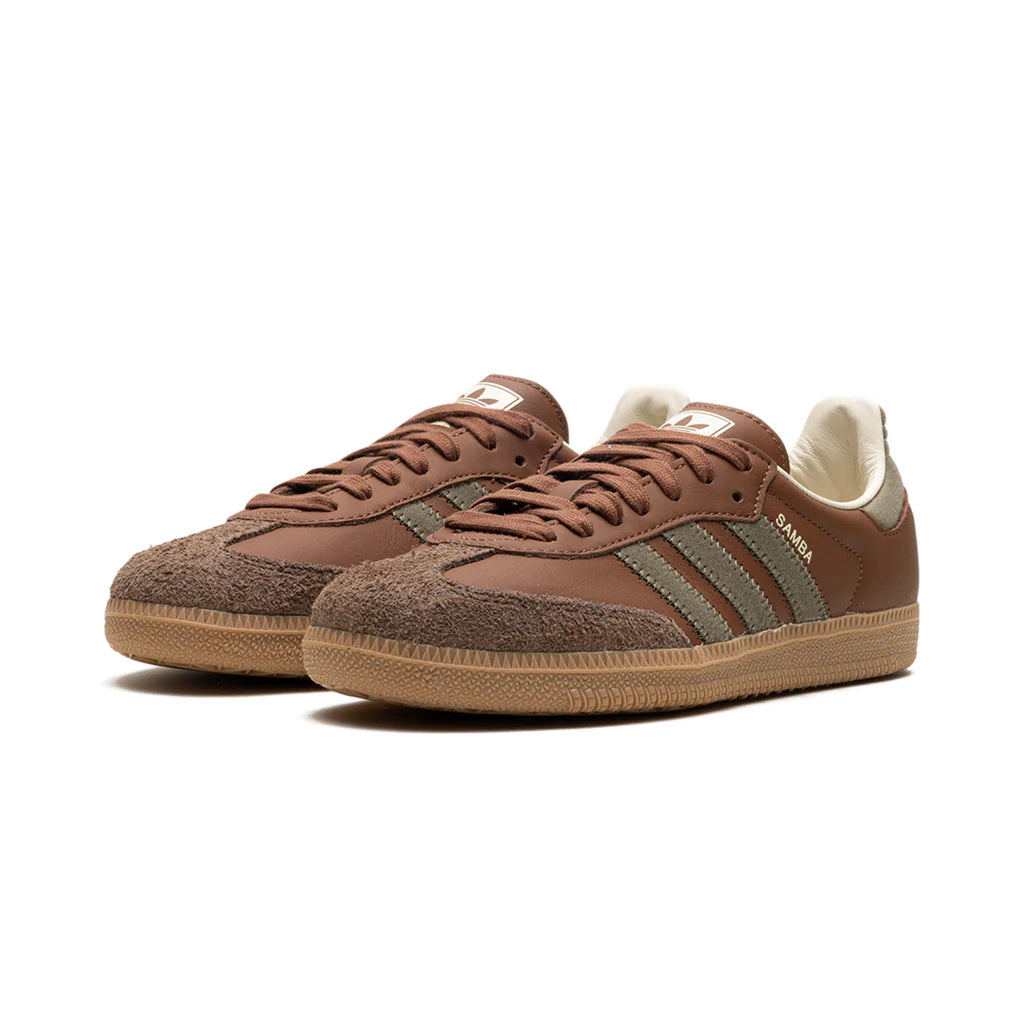 Adidas Samba "Brown Olive Strata"