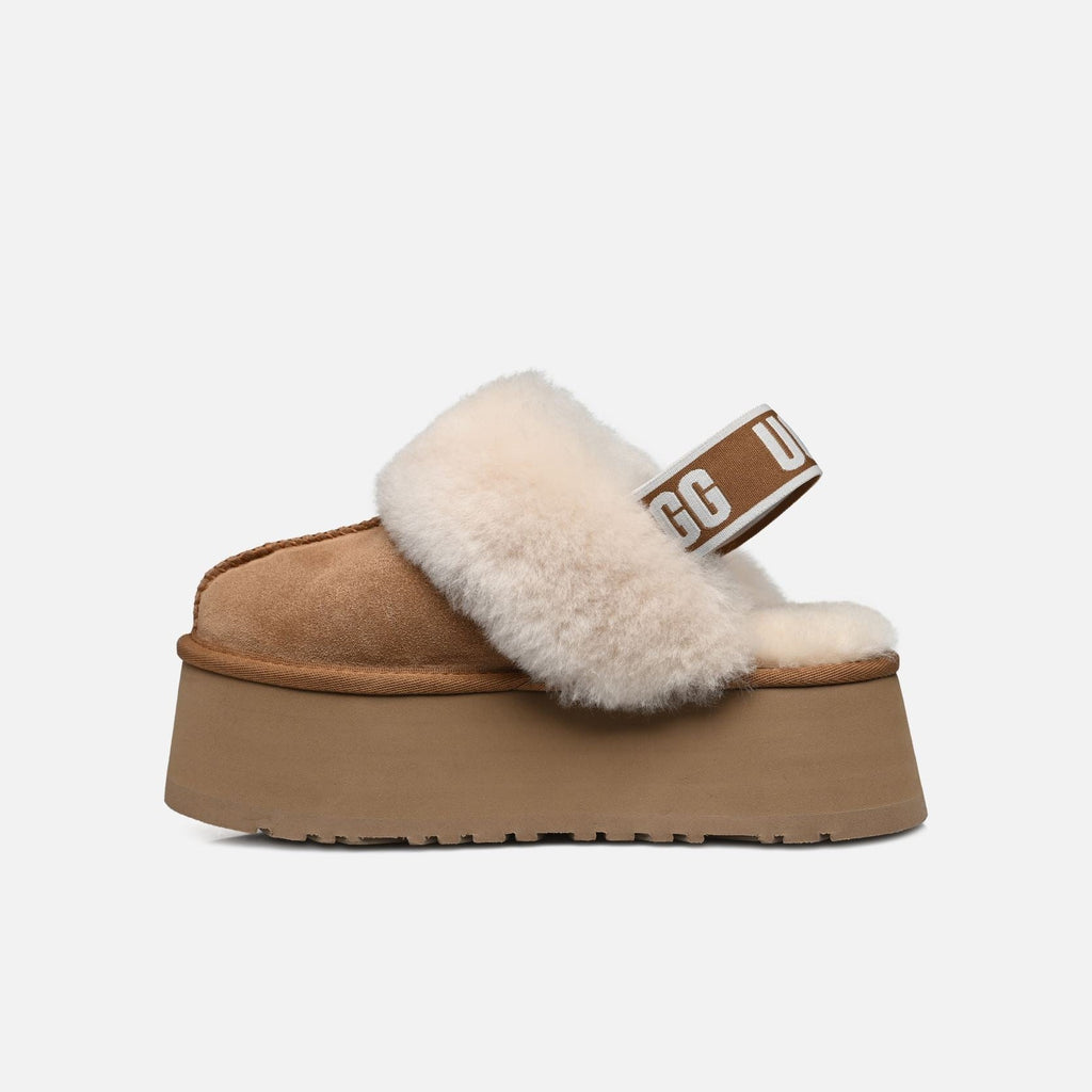 Chaussons UGG - Funkette - Camel