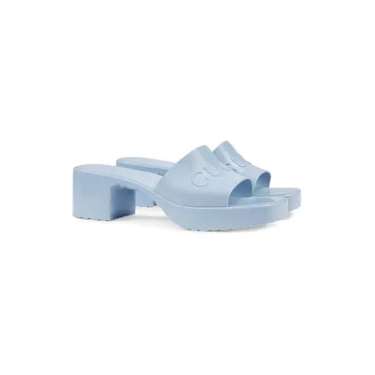 Sandales Gucci Rubber - Bleu