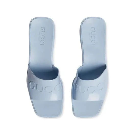 Sandales Gucci Rubber - Bleu