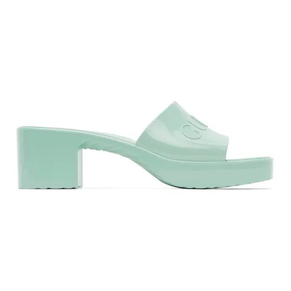 Sandales Gucci Rubber - Vert