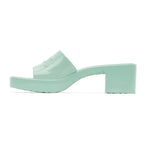Sandales Gucci Rubber - Vert