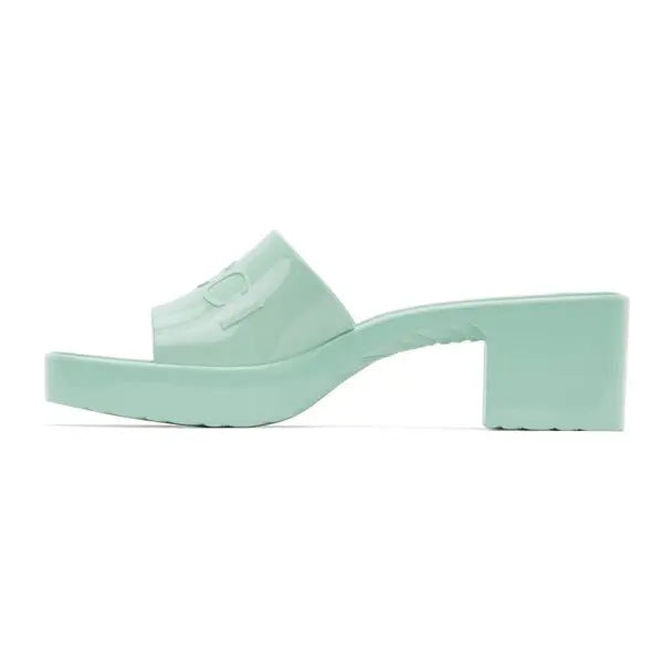 Sandales Gucci Rubber - Vert
