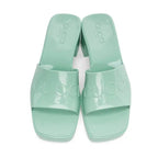 Sandales Gucci Rubber - Vert