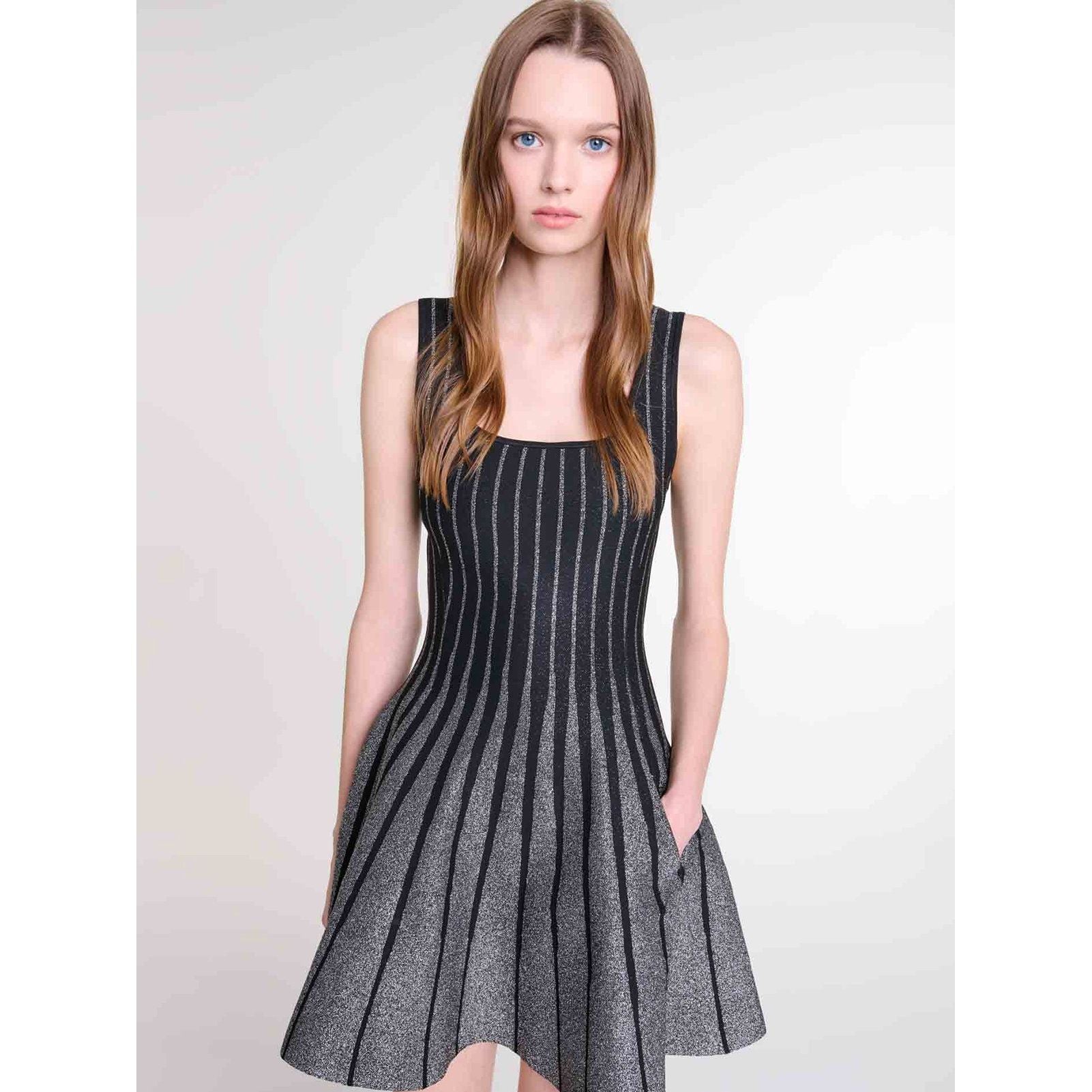 Robe Maje - Gris