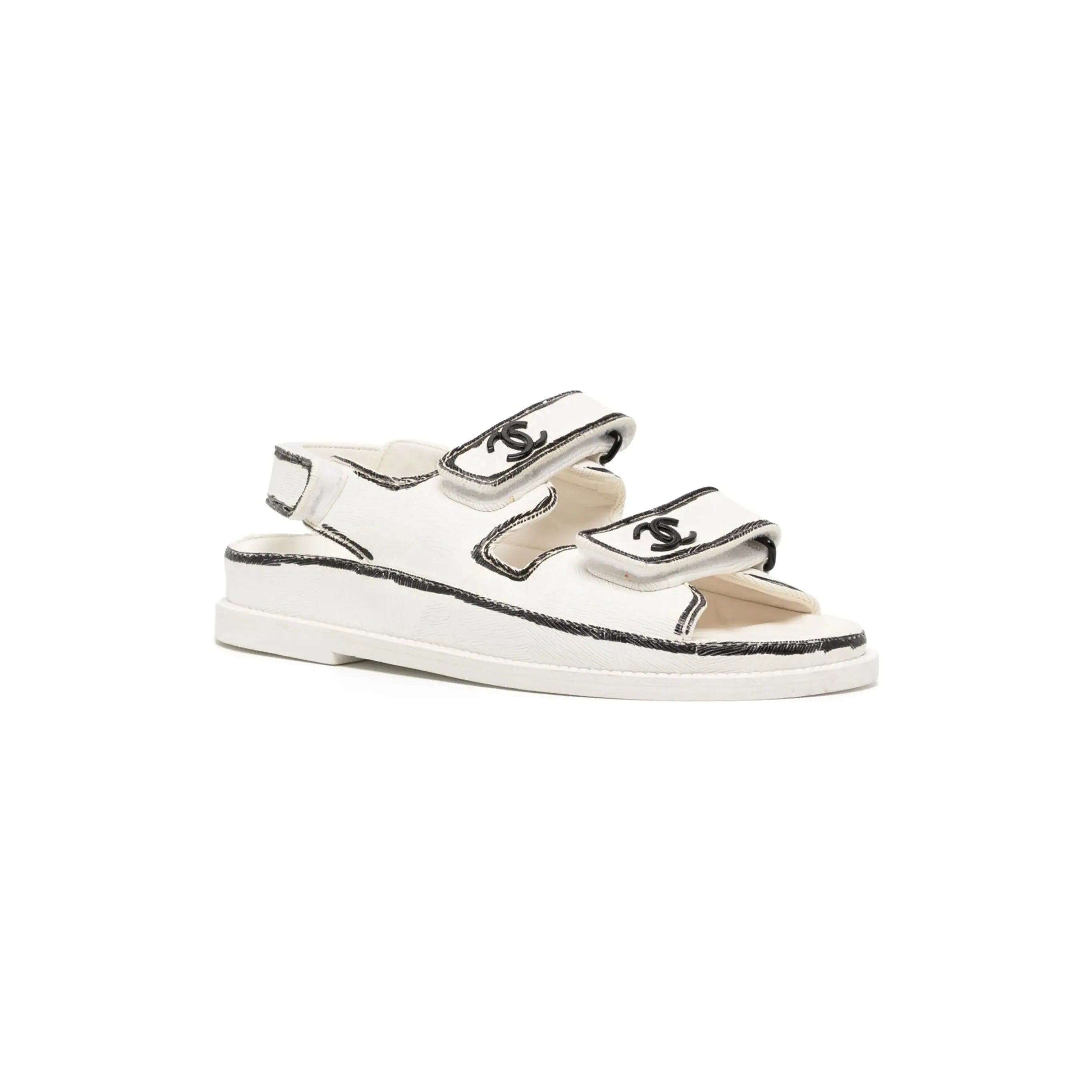 Sandales Chanel - Blanc