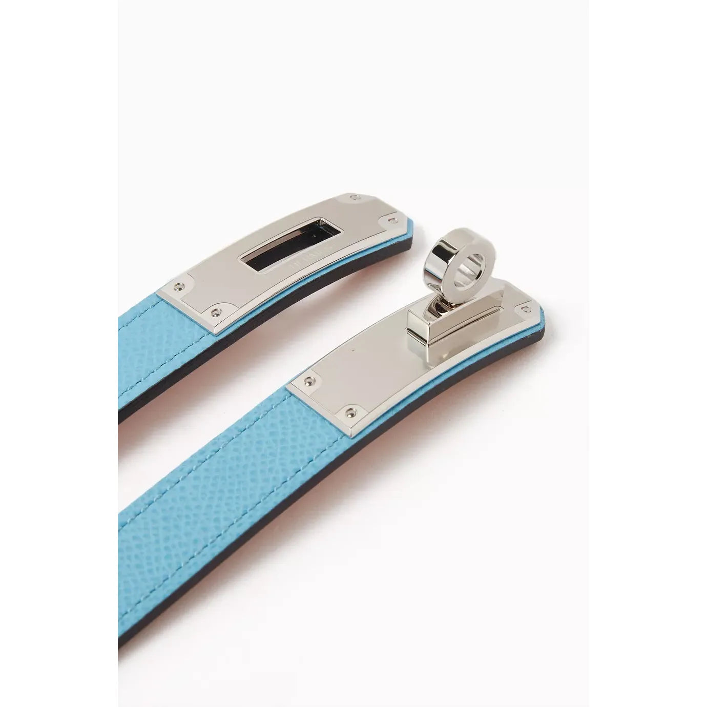 Ceinture Hermès Kelly 18 - Bleu Ciel