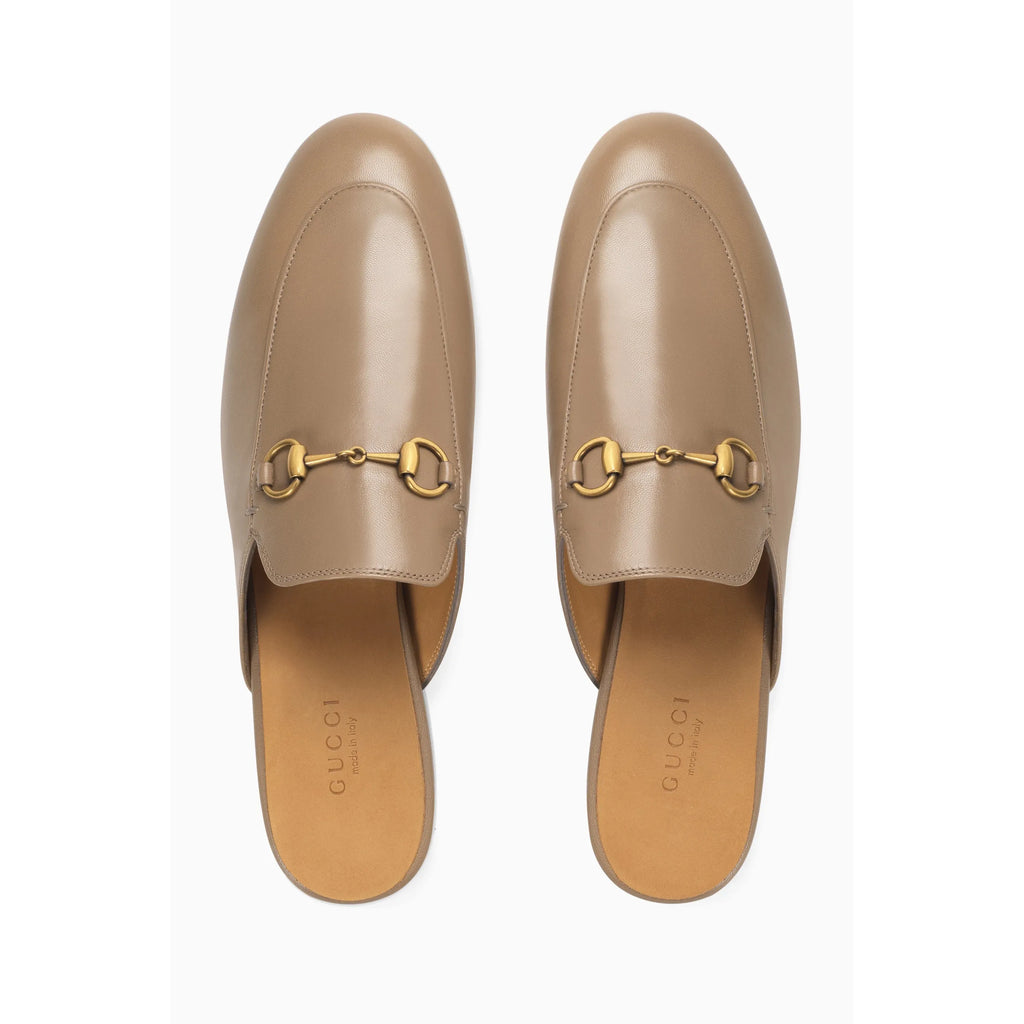 Mules Gucci - Princetown - Taupe