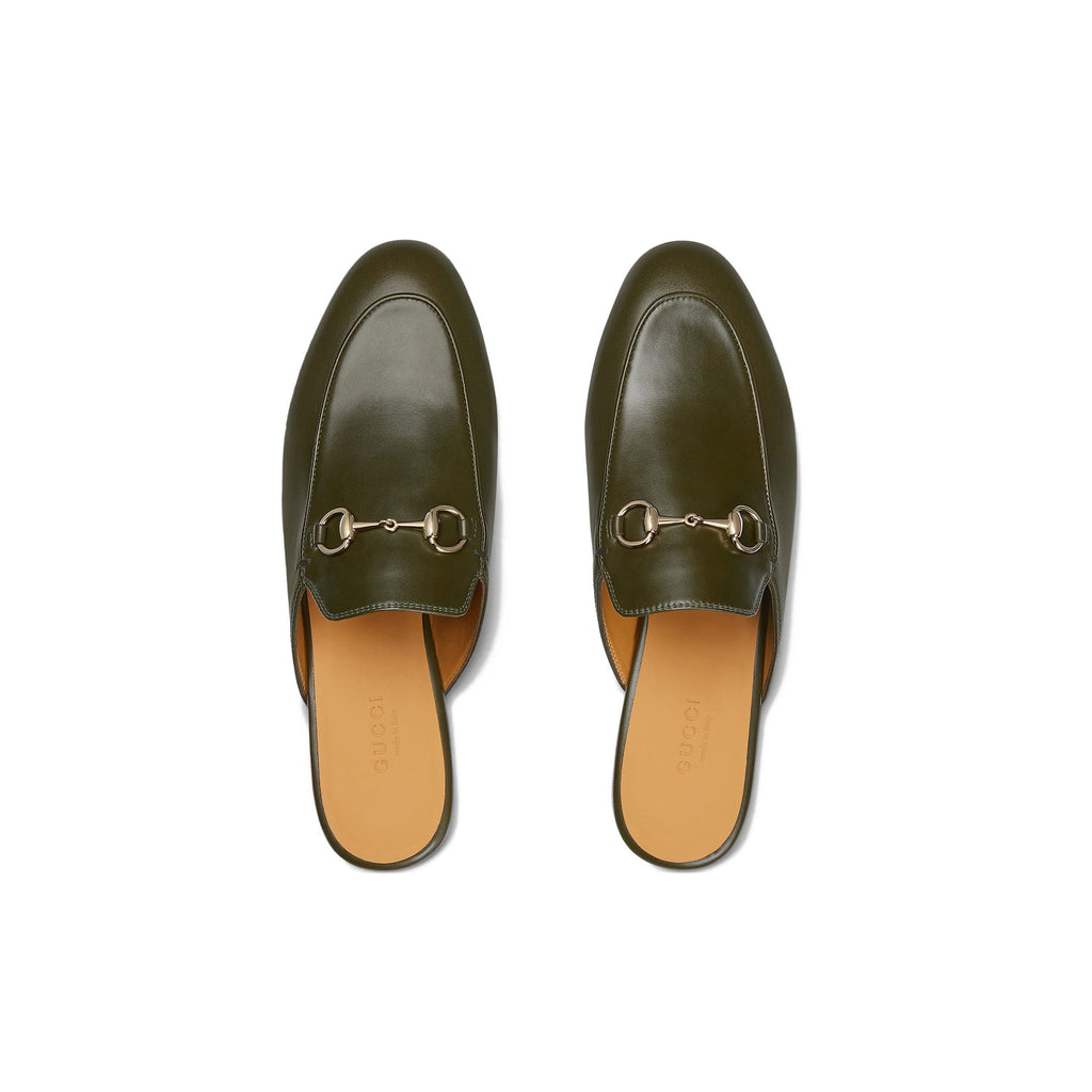 Mules Gucci - Princetown - Vert