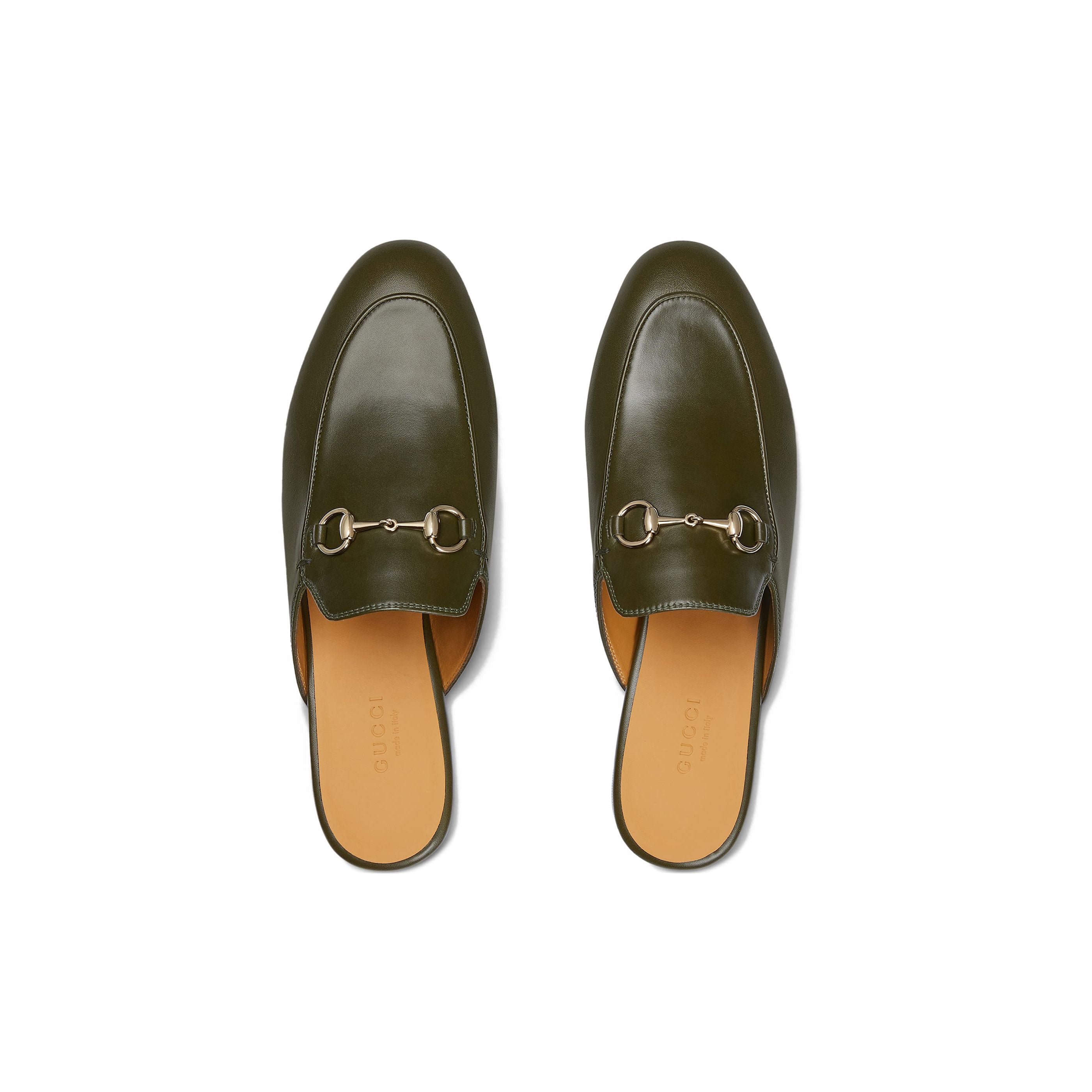 Mules Gucci - Princetown - Vert