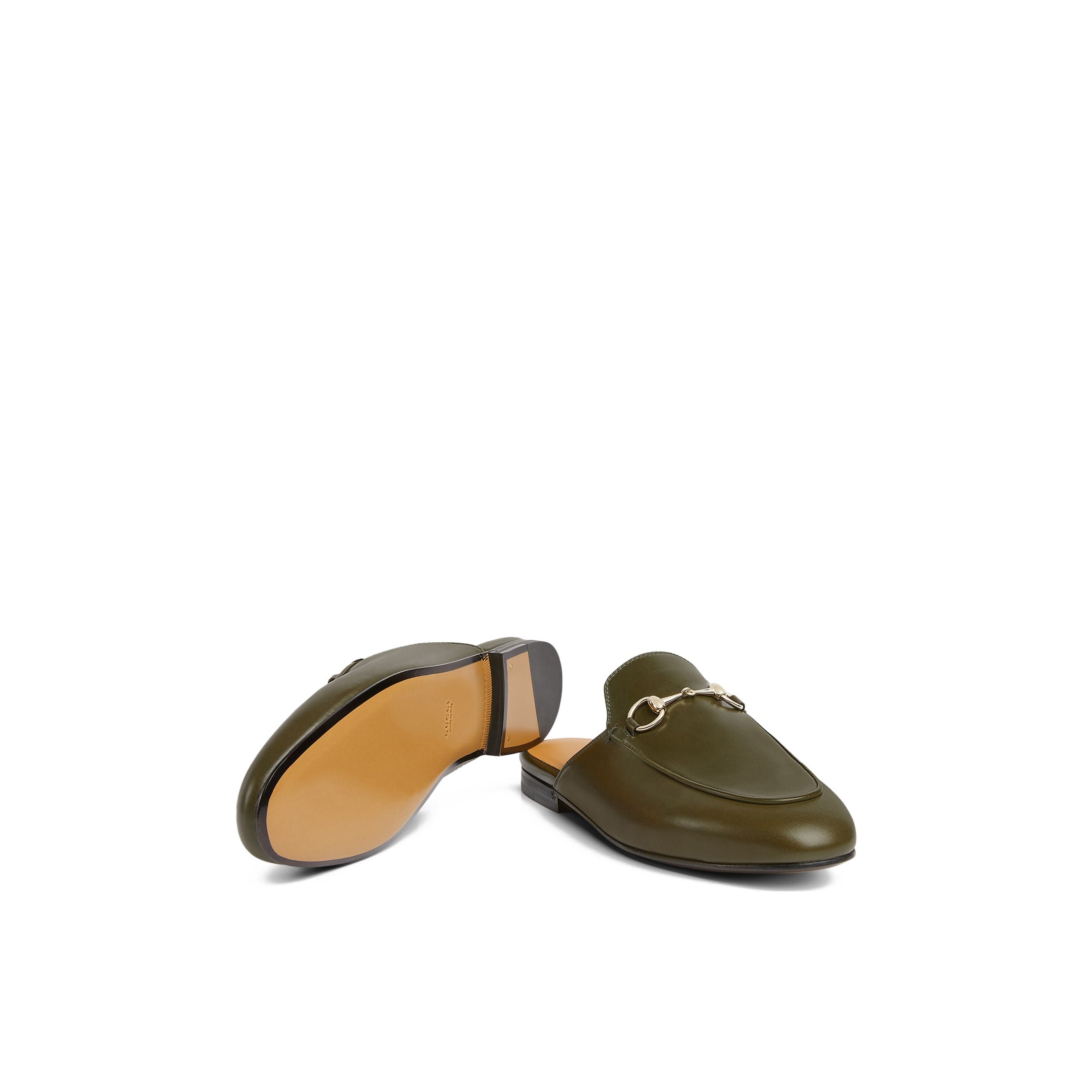 Mules Gucci - Princetown - Vert