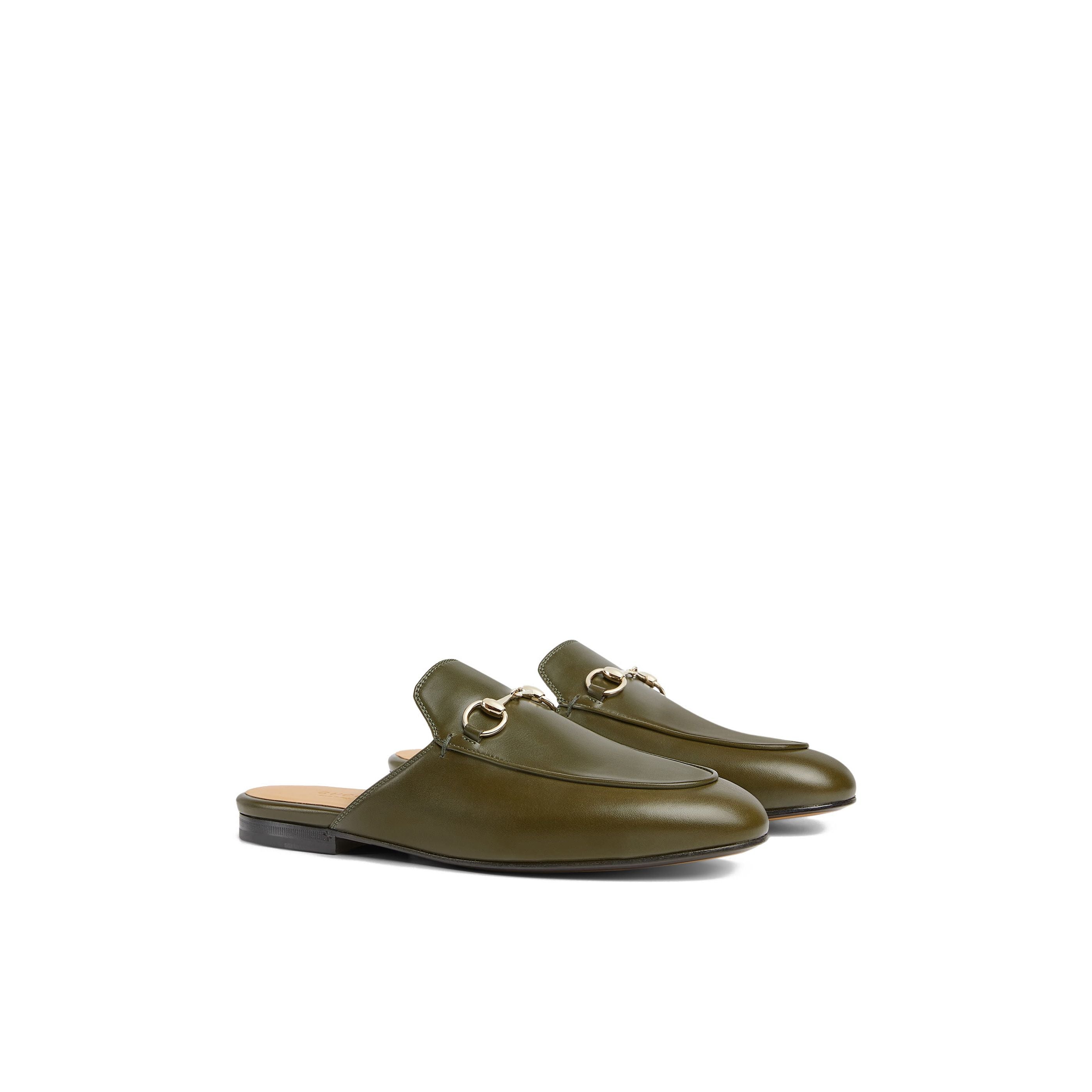 Mules Gucci - Princetown - Vert