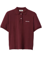 Polo Miu Miu - Coton - Bordeaux