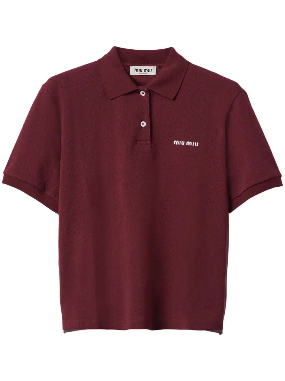 Polo Miu Miu - Coton - Bordeaux