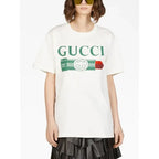 T-Shirt Gucci - lipstick-print