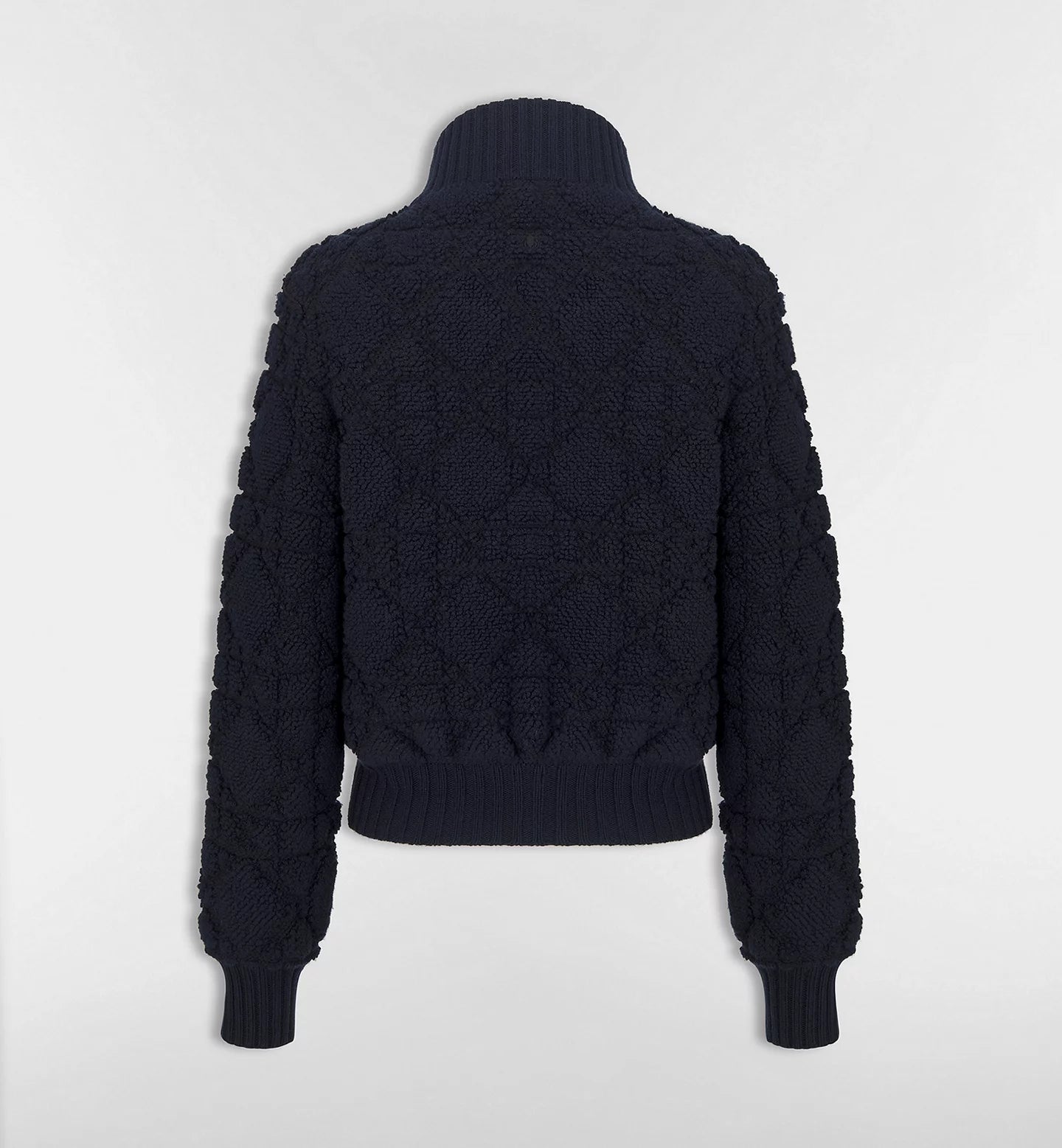 Cardigan Dior zippé Macrocannage - Bleu