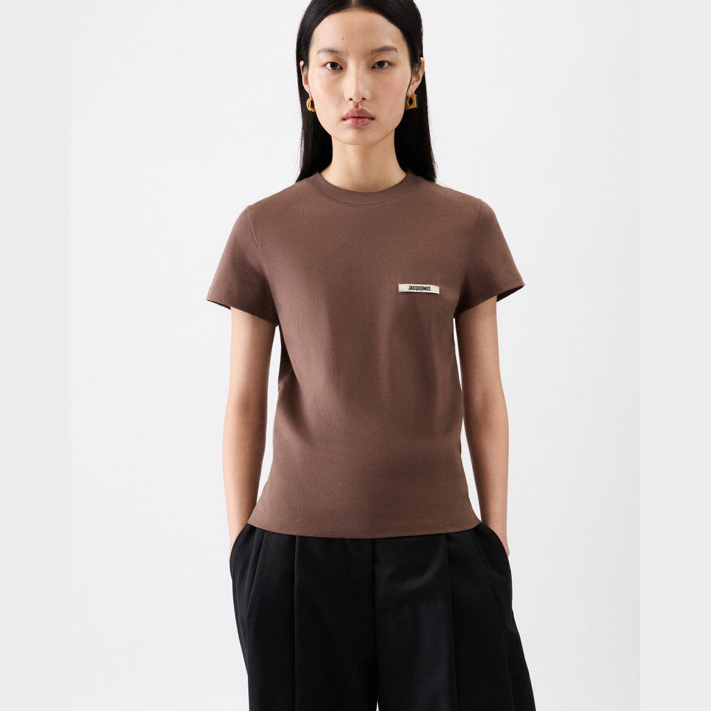 T-Shirt Jacquemues - Gros Grain - Marron
