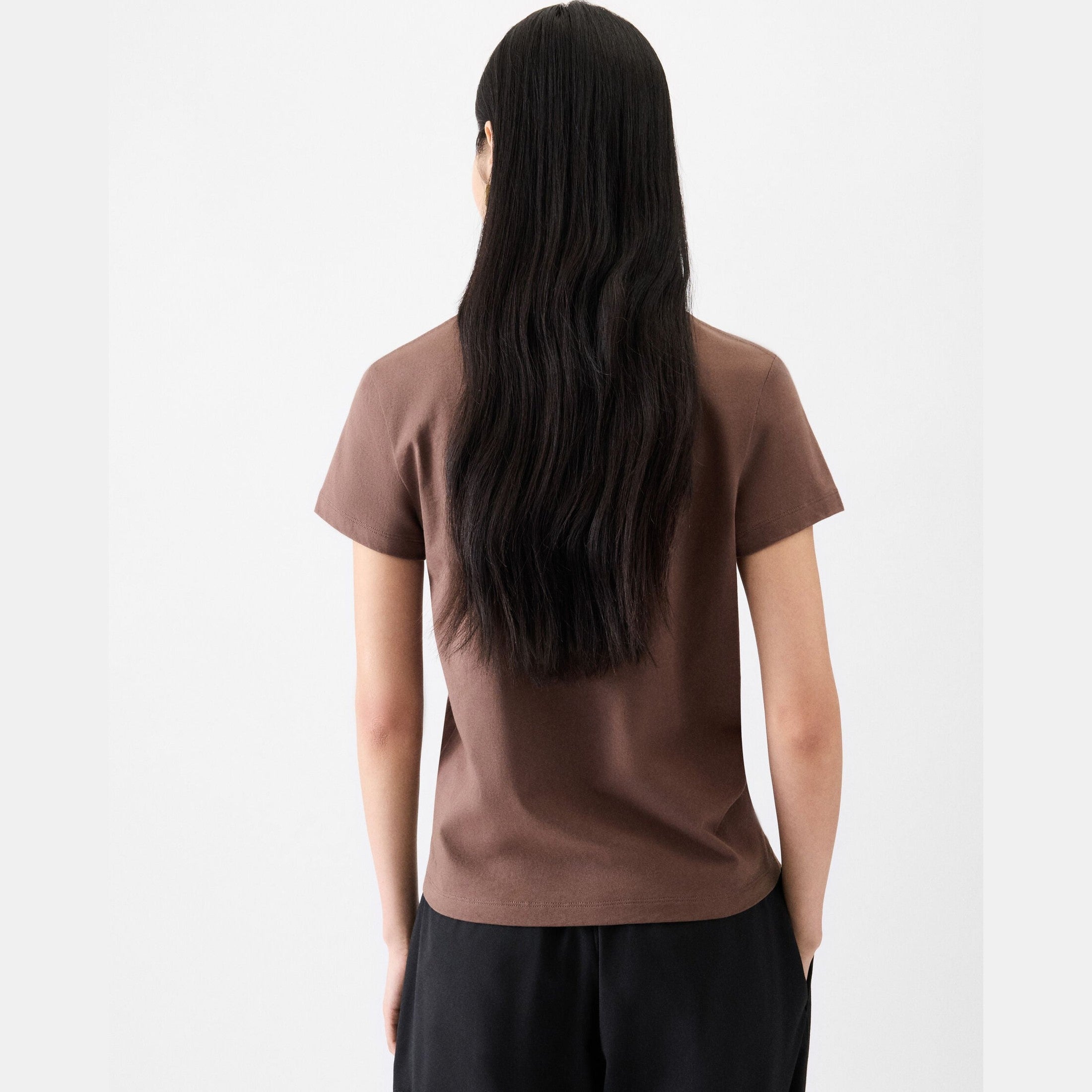 T-Shirt Jacquemues - Gros Grain - Marron