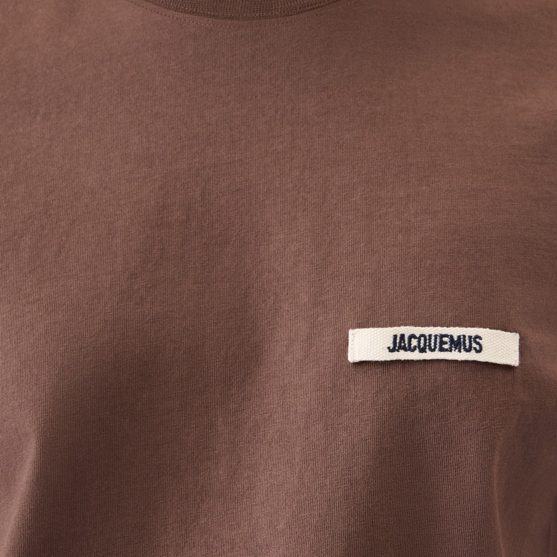 T-Shirt Jacquemues - Gros Grain - Marron