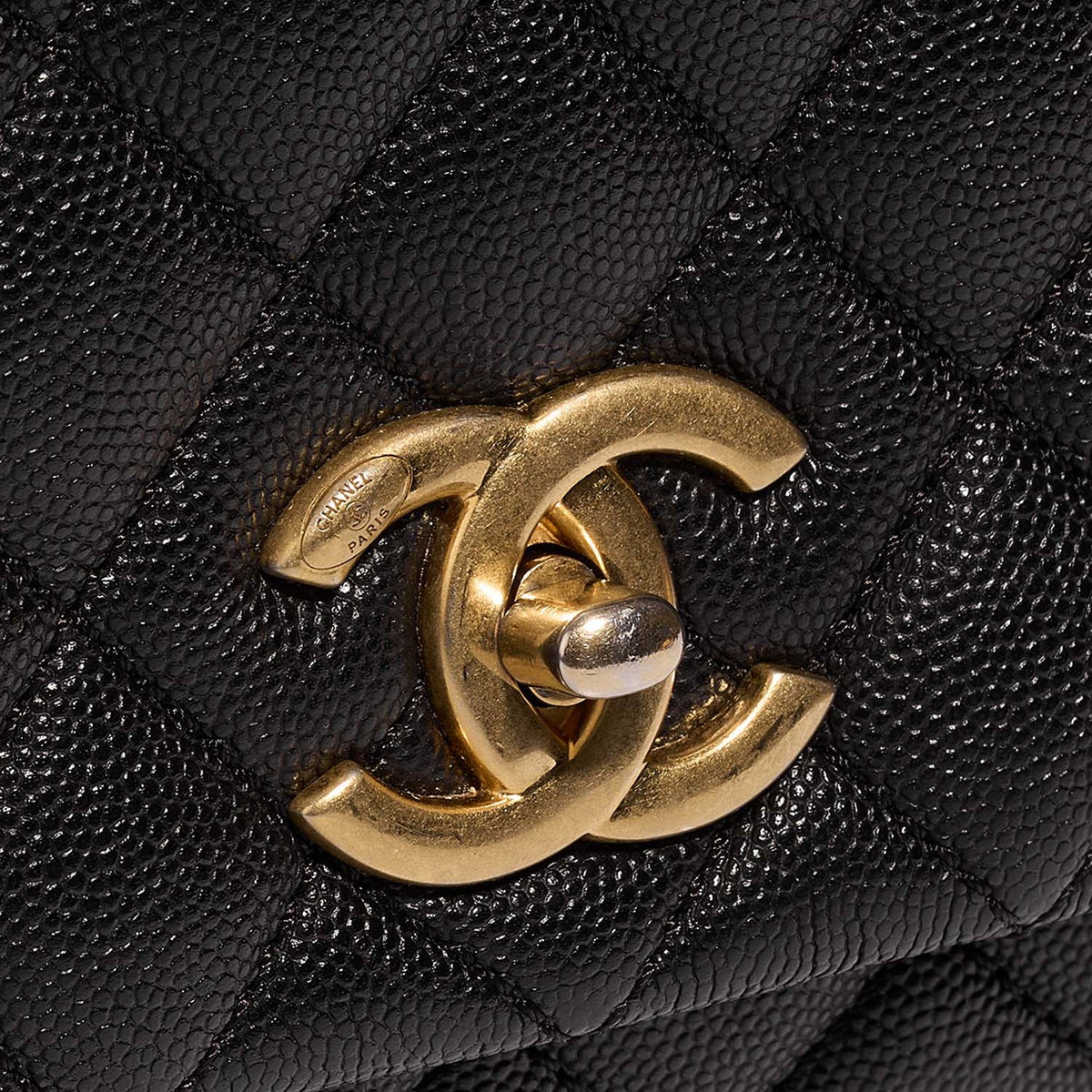 Sac Chanel - Timeless à Poignée CC Moyen Veau Grainé