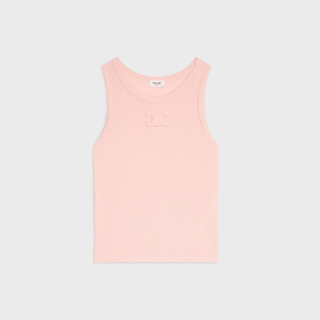 Débardeur Celine - Triomphe coton côtelé - Rose