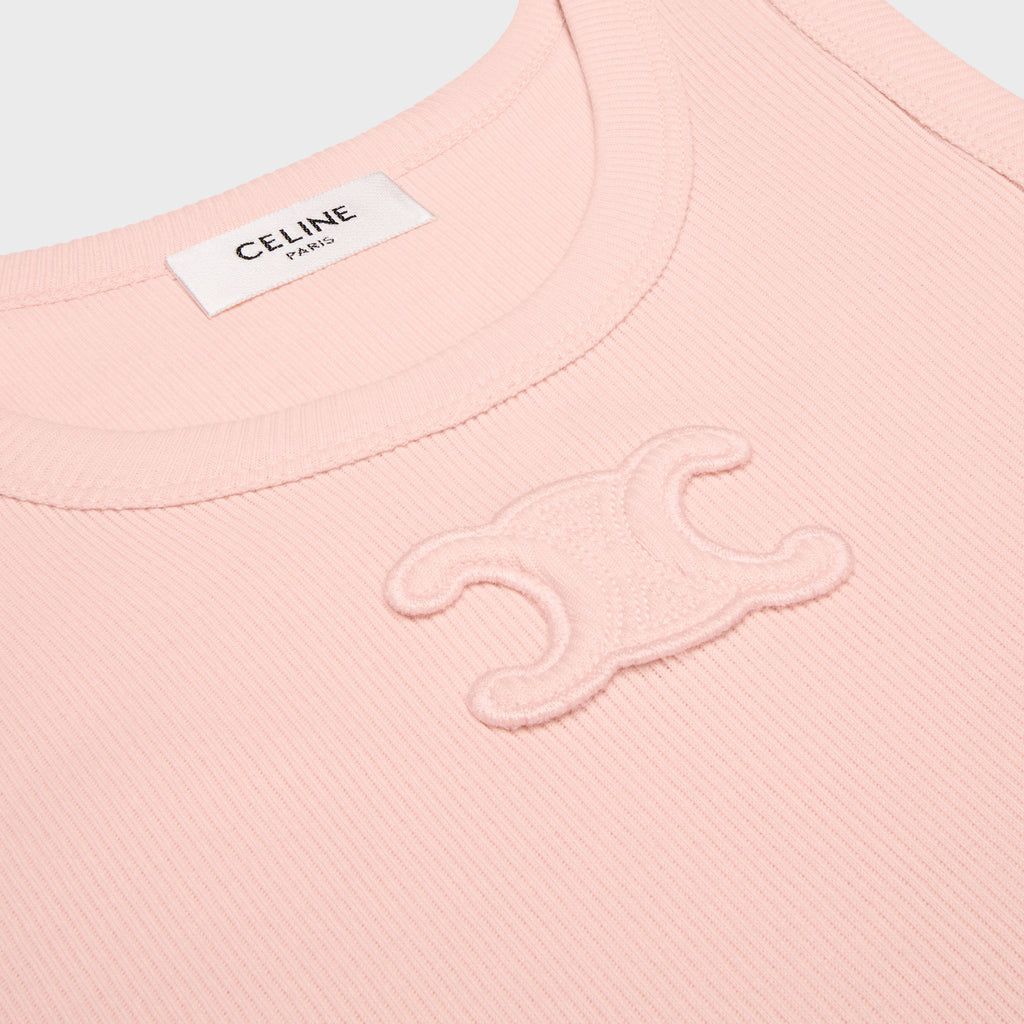 Débardeur Celine - Triomphe coton côtelé - Rose