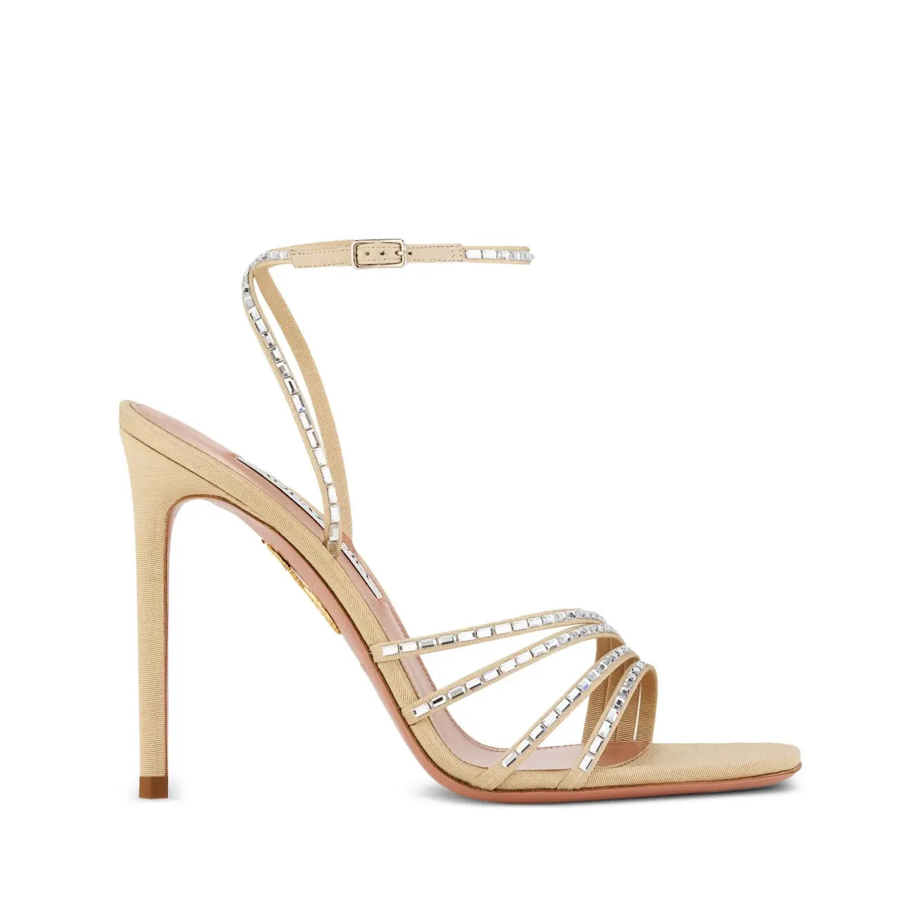Talons Aquazzura Mistica - Beige - 105 mm