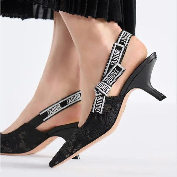 Escarpins Christian Dior - J'adior Slingback - Noir