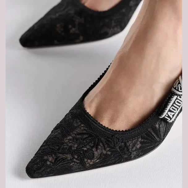 Escarpins Christian Dior - J'adior Slingback - Noir