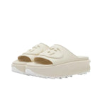 Claquettes Gucci - Interlocking G à plateforme - Blanc