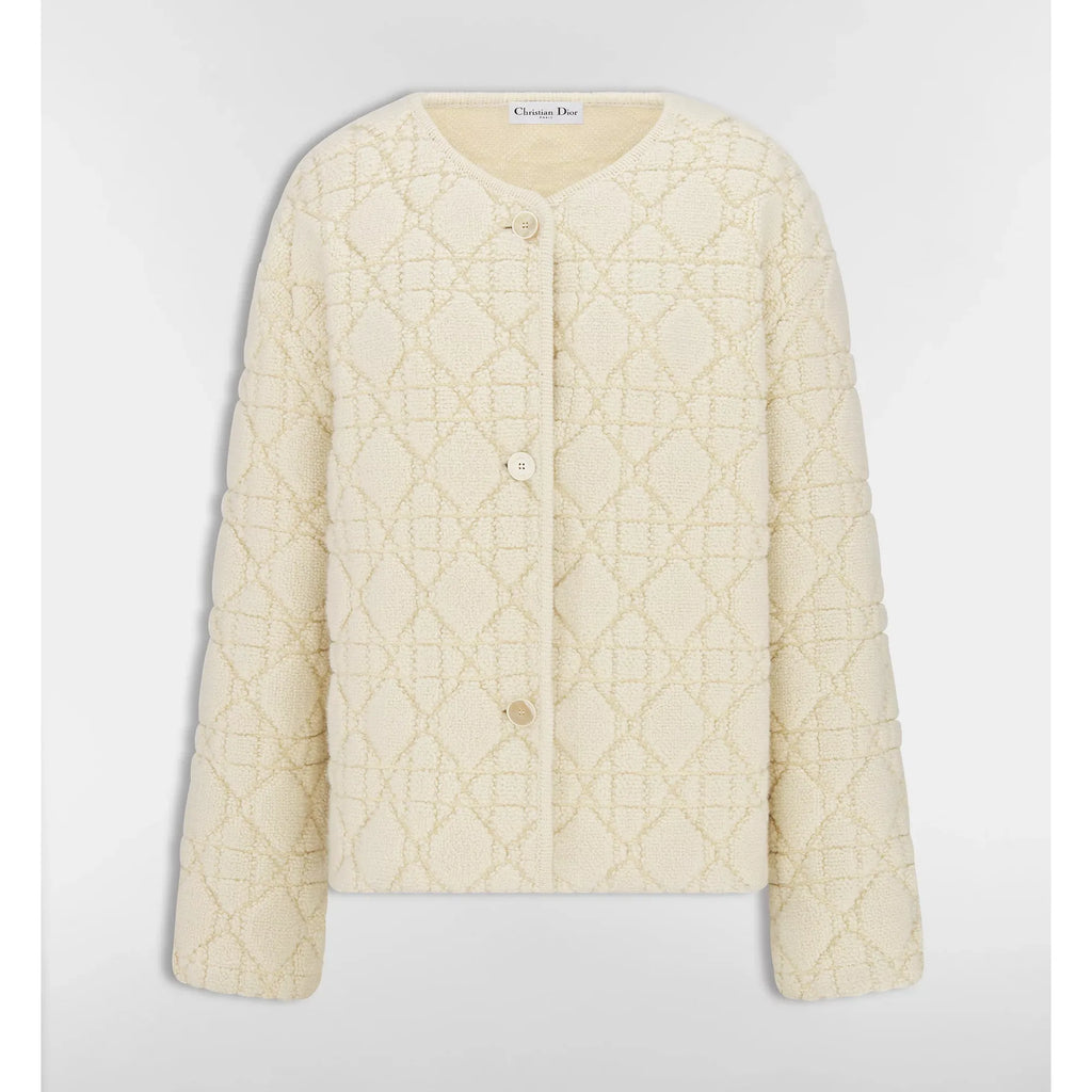 Veste Dior Cannage - Beige - DiorAlps