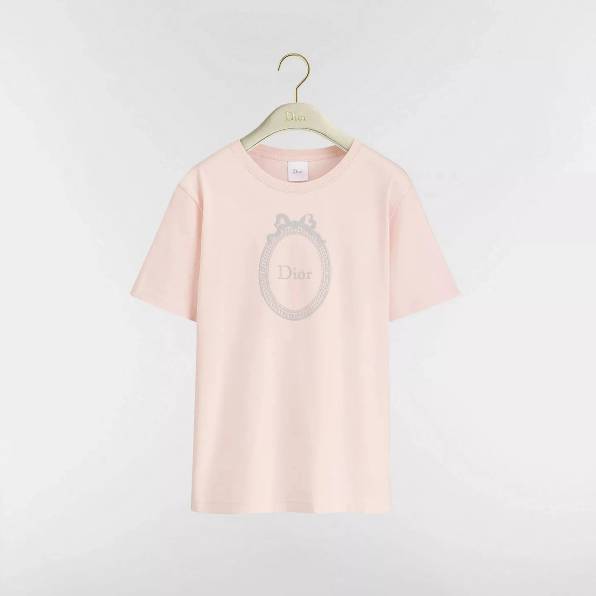 T-Shirt Dior - Médaillon ajusté - Rose