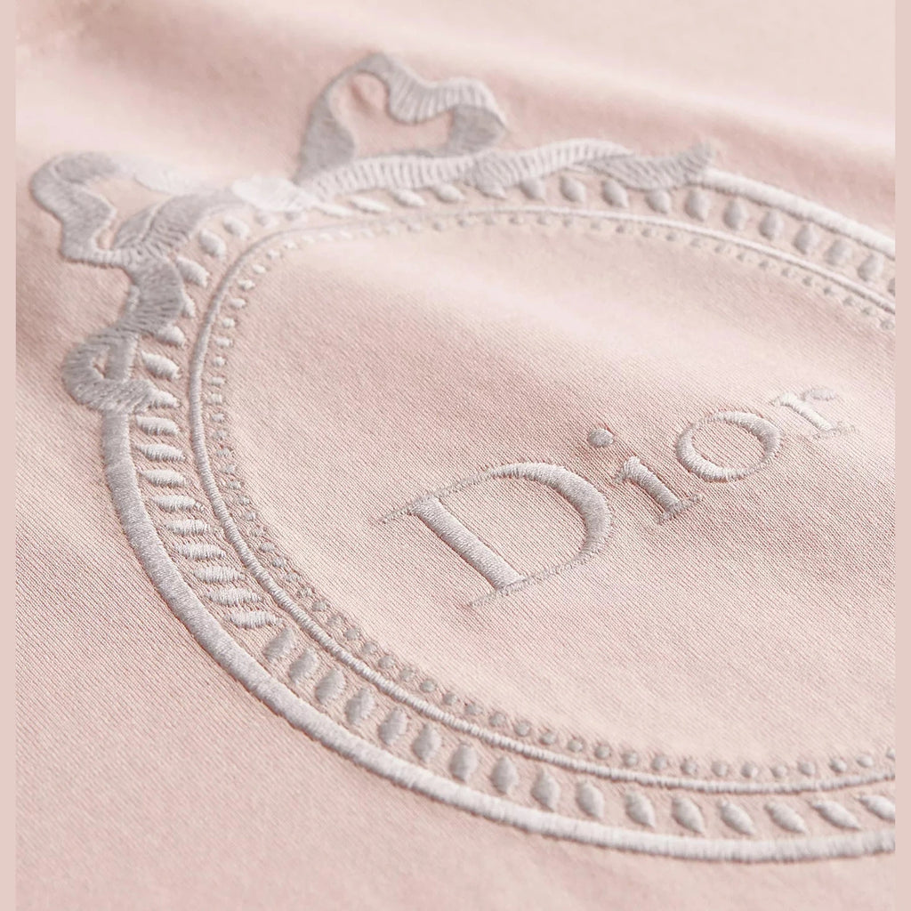 T-Shirt Dior - Médaillon ajusté - Rose