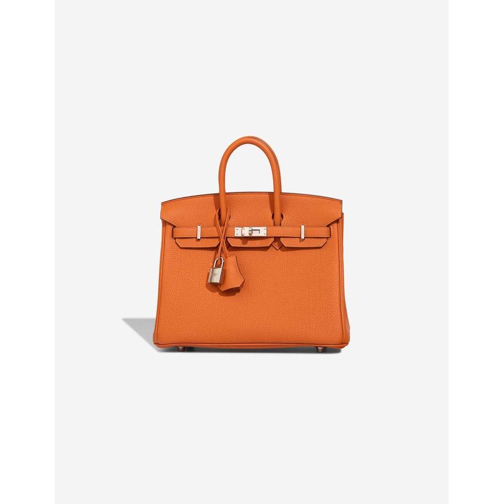 Sac Hermès Birkin 25 - orange