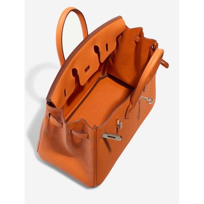 Sac Hermès Birkin 25 - orange