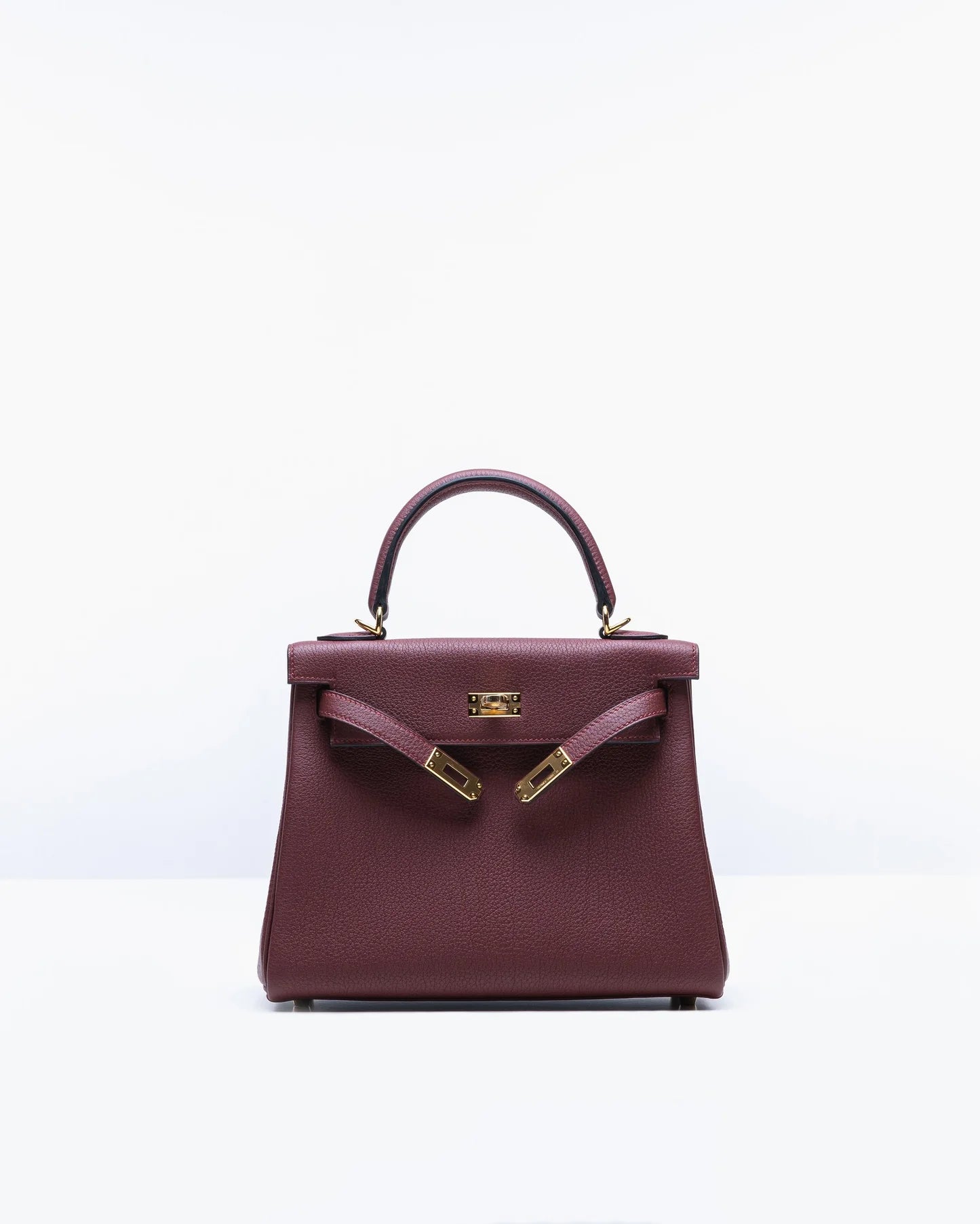 Sac Hermès Kelly 25 - Bordeaux