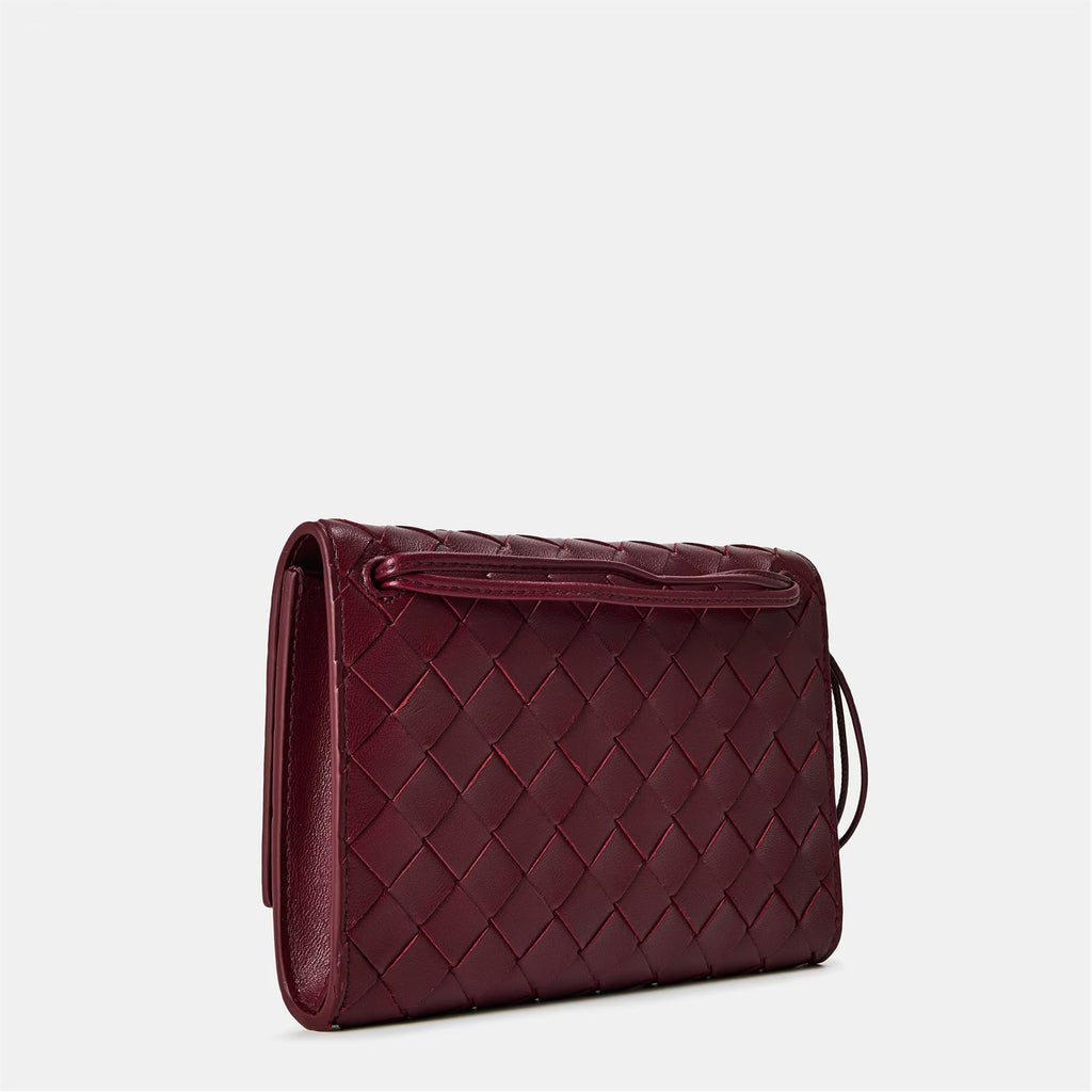 Sac Bottega Veneta Andiamo Pouch - Bordeaux