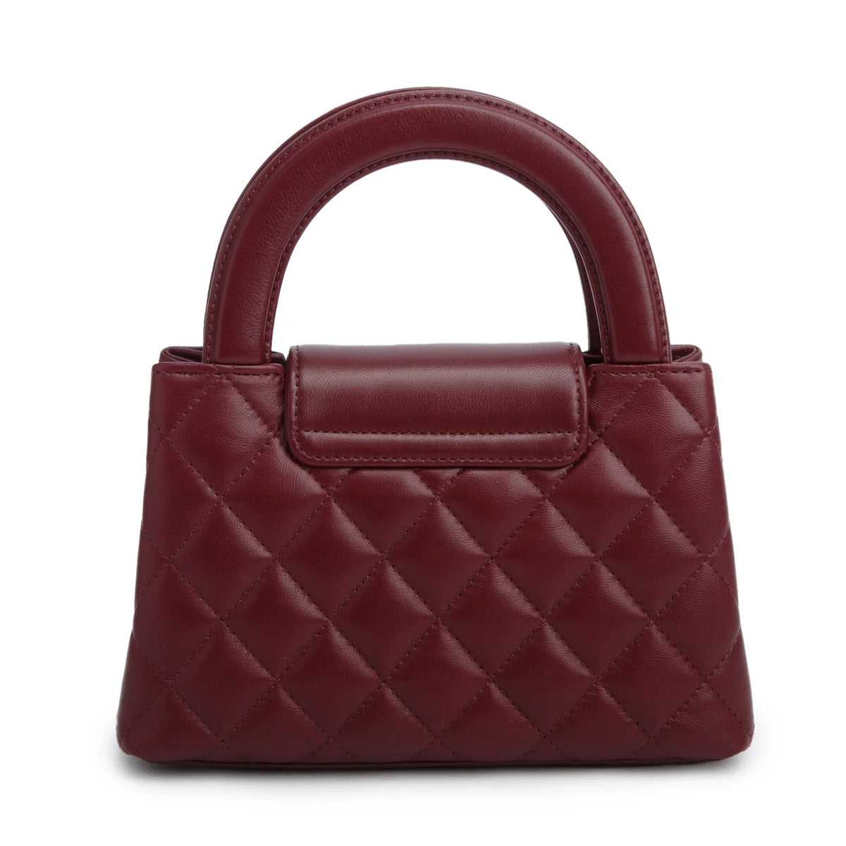 Sac Chanel - Nano Kelly - Bordeaux