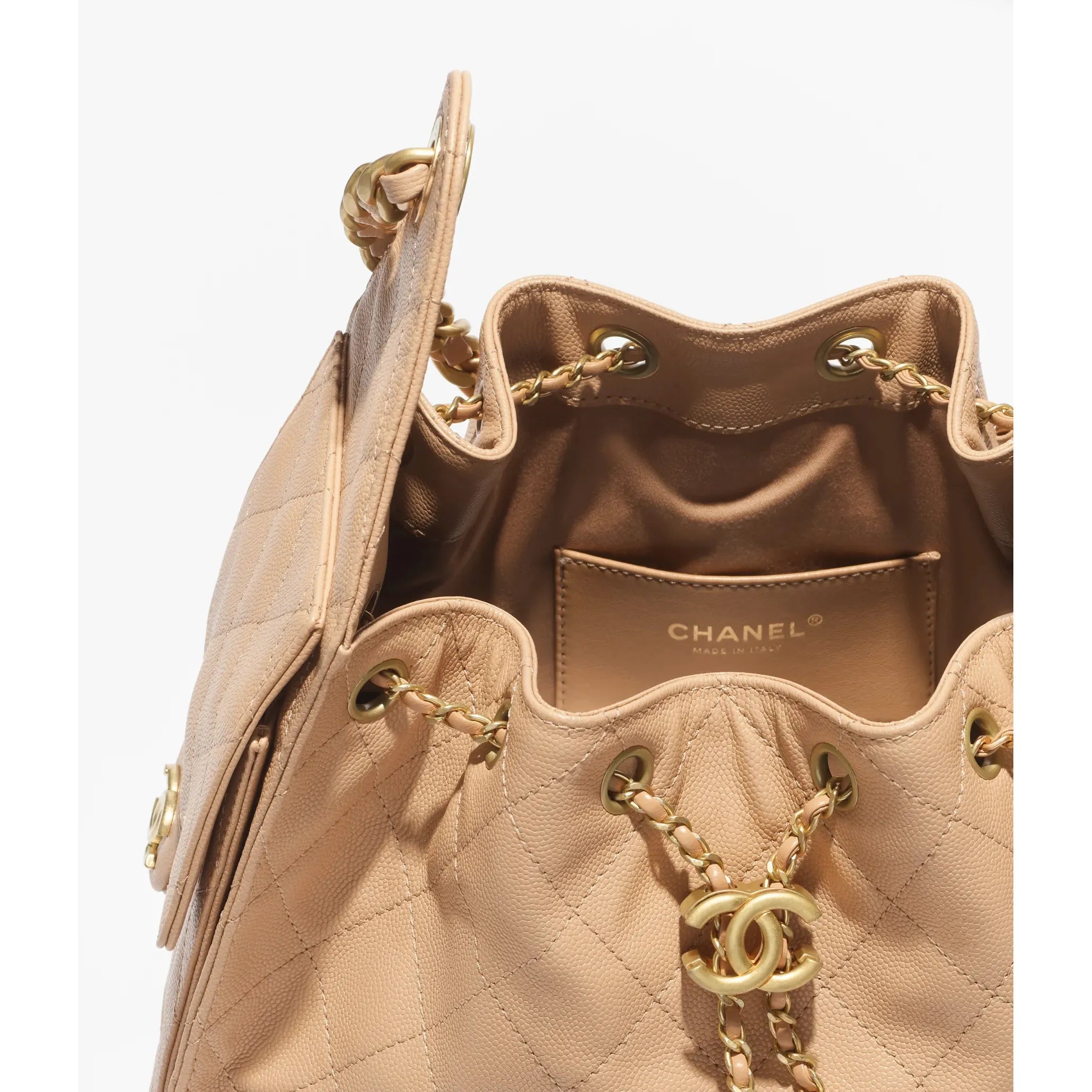 Sacs CHANEL 25 Small - Beige