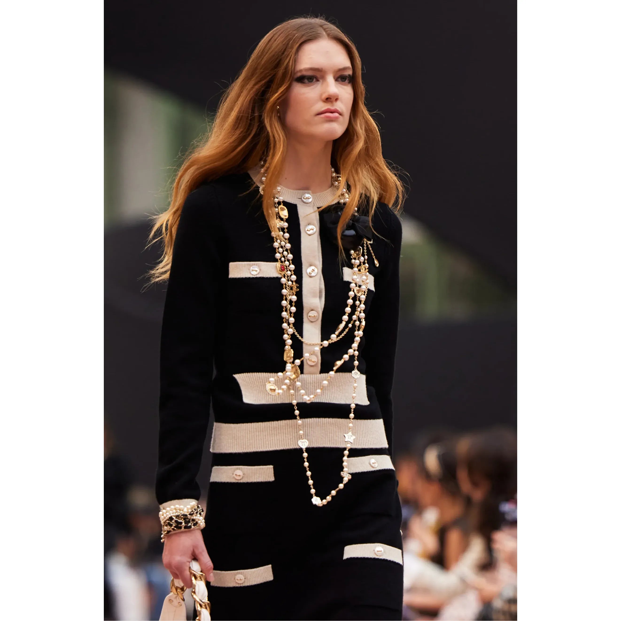 Robe Chanel - Cachemire - Noir