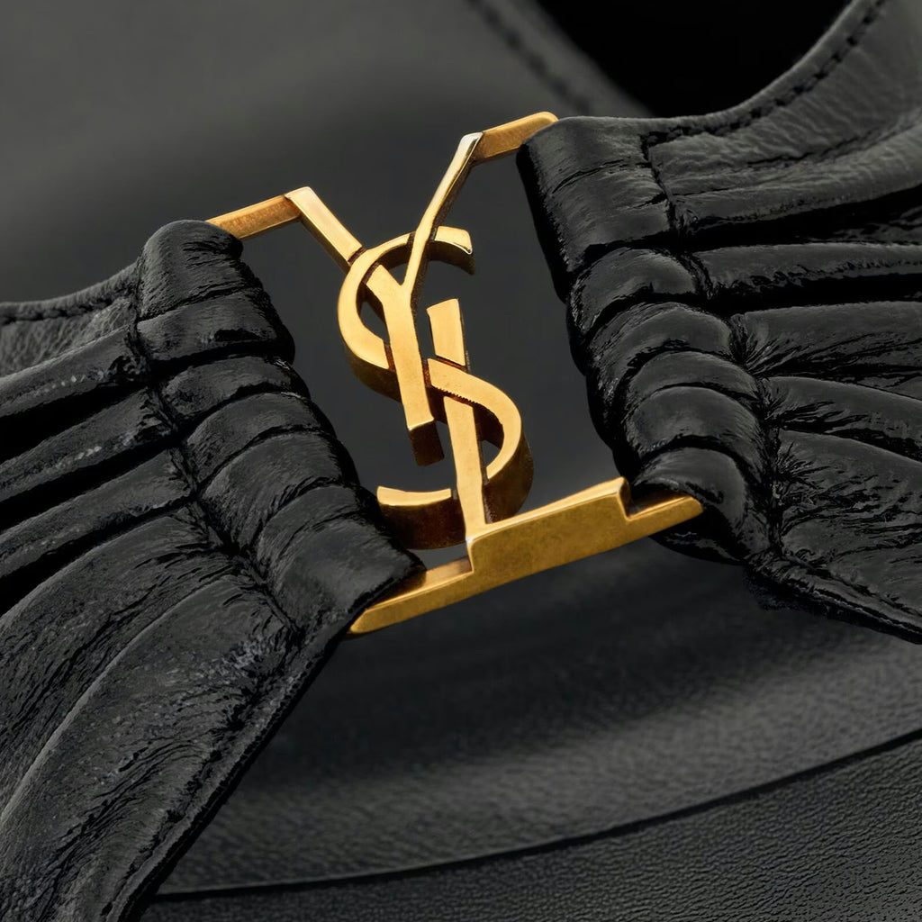 Sandales Saint Laurent Babylone - Noir