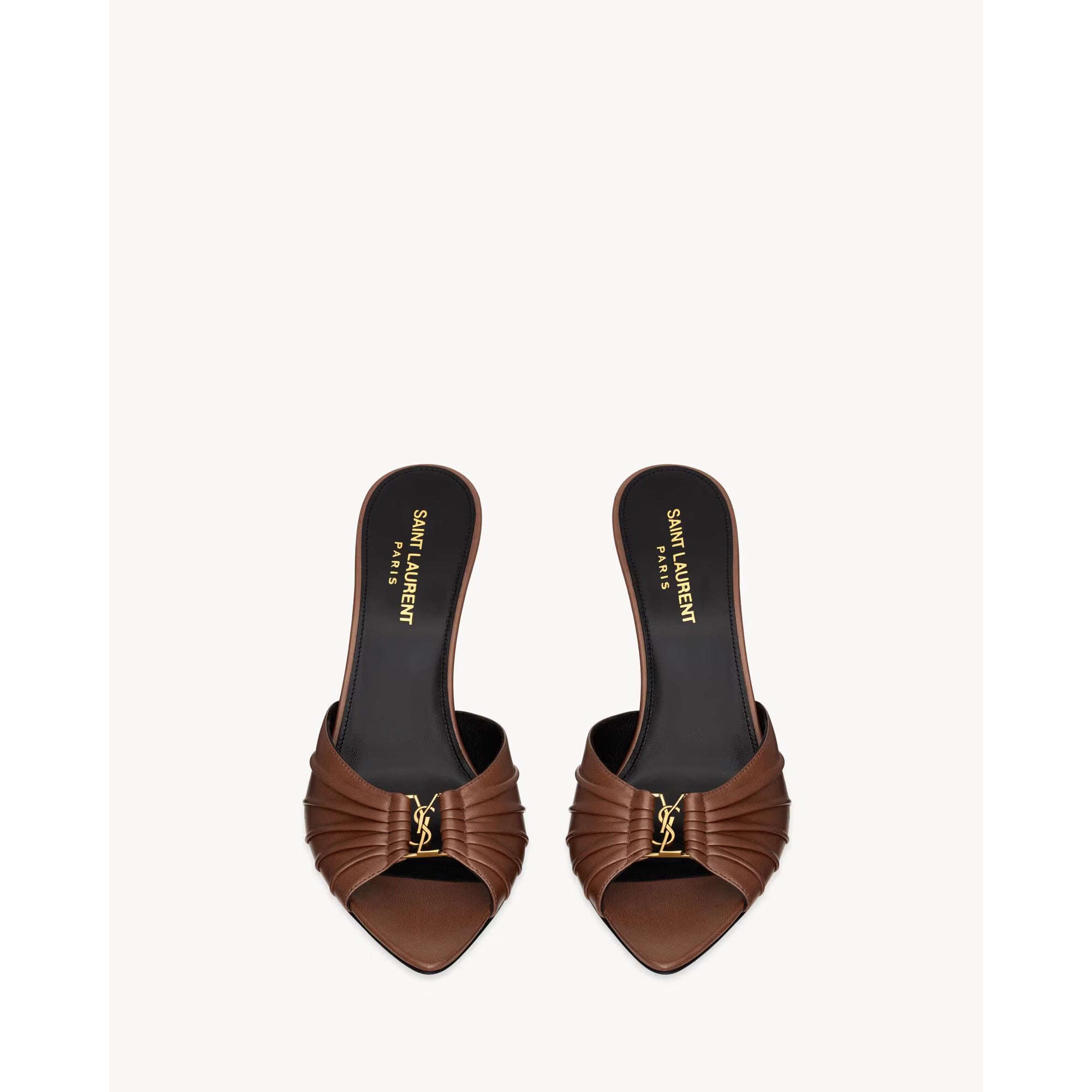 Sandales Saint Laurent Babylone - Marron
