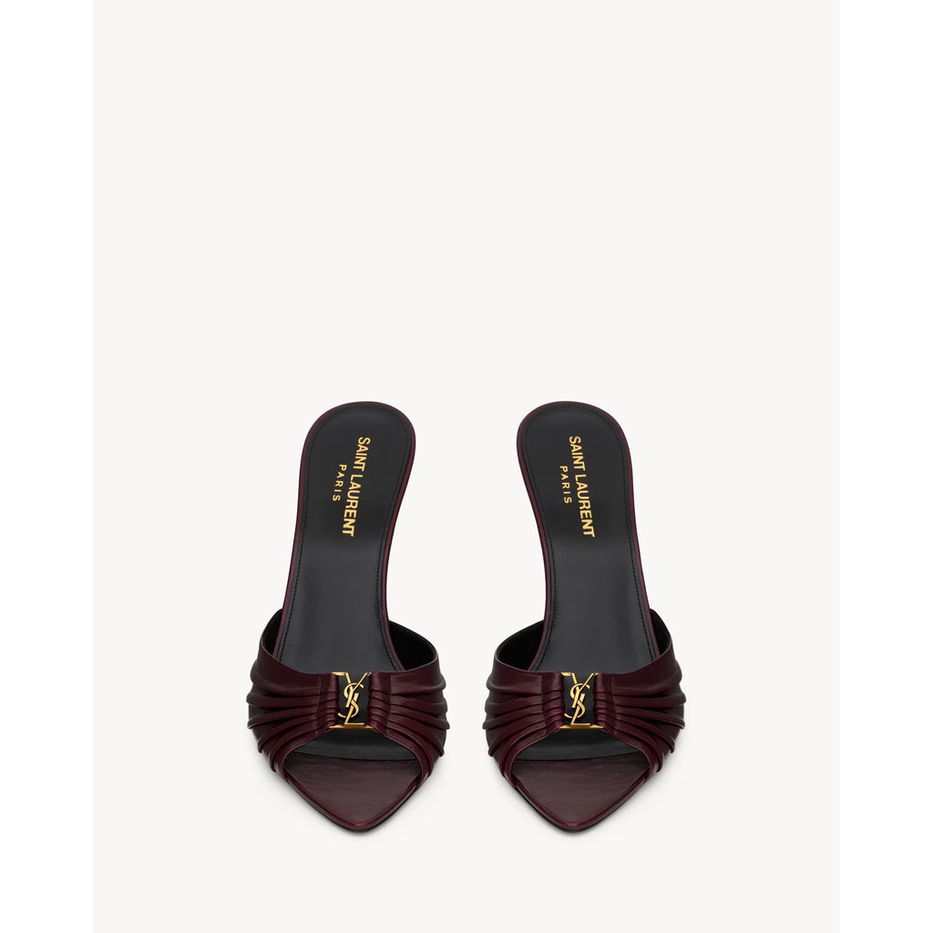 Sandales Saint Laurent Babylone - Burgundy