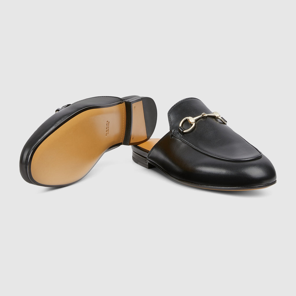 Mules Gucci - Princetown - Noir