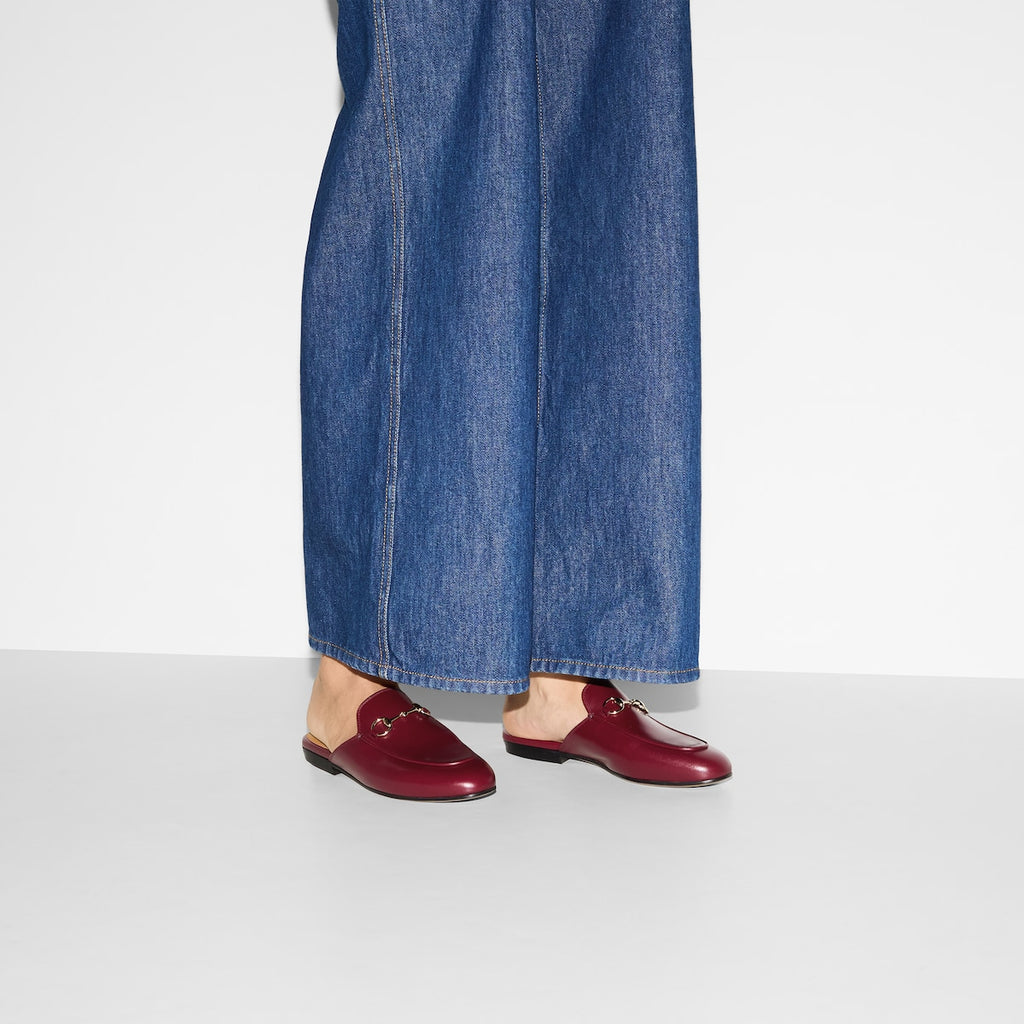 Mules Gucci - Princetown - Rouge