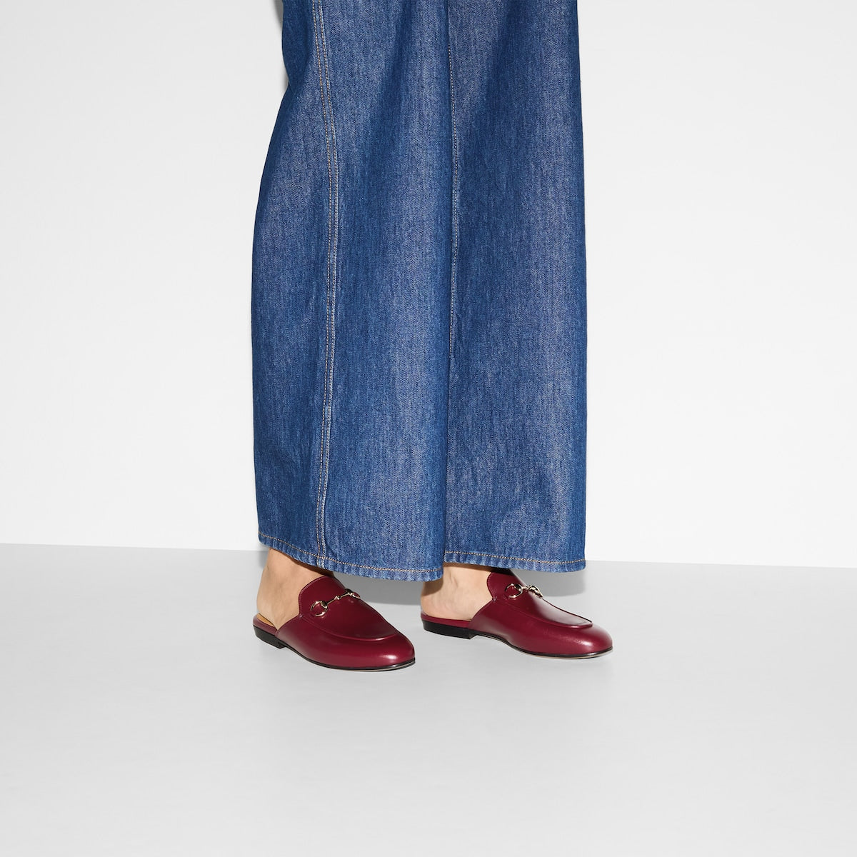 Mules Gucci - Princetown - Rouge